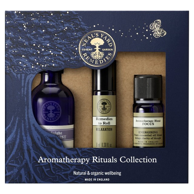 Neal's Yard Remedies Aromatherapy Rituals Collection essential oil set, imported from the UK