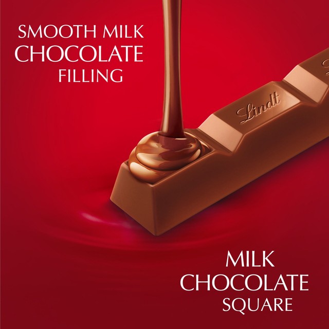 Lindt Lindor Milk Chocolate Bars 100g, UK version
