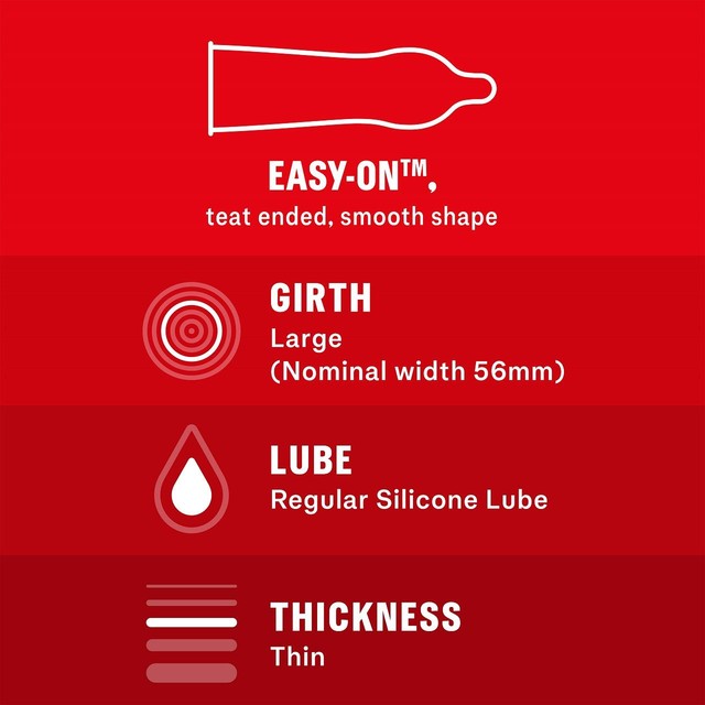 Durex Thin Feel condoms extra lube regular fit 12 pack - British product