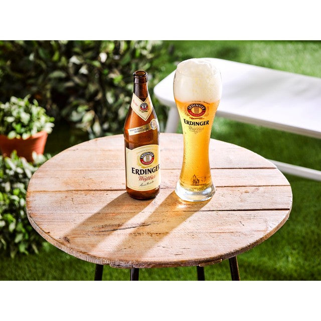 Erdinger Weissbier wheat beer 500ml - British product