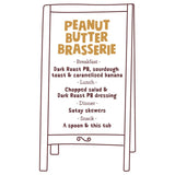 Pip & Nut dark roast crunchy peanut butter 300g, imported from the UK