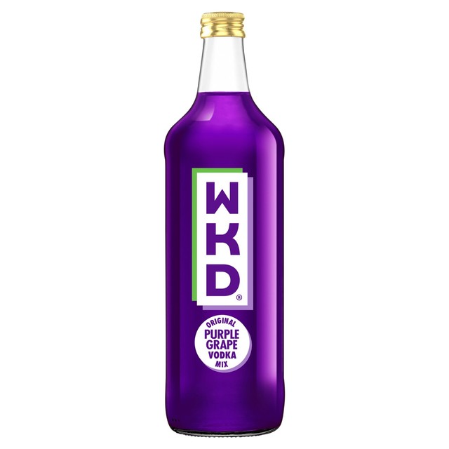WKD Purple Grape alcoholic drink 700ml (British brand)