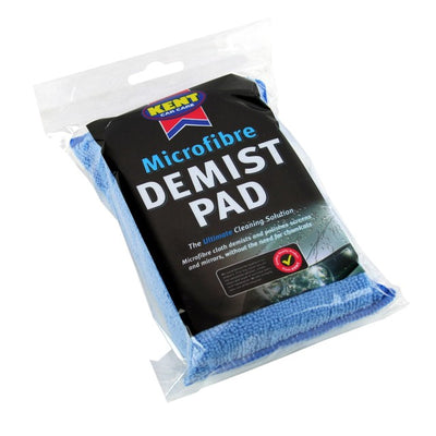 Kent Microfibre Hand Demist Pad Window Cloth 16 x 9.5cm