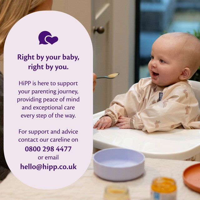 HiPP Organic carrots and peas baby food jar 125g, UK version