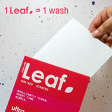 Wash with Leaf non bio laundry sheets 25 pack (British brand)
