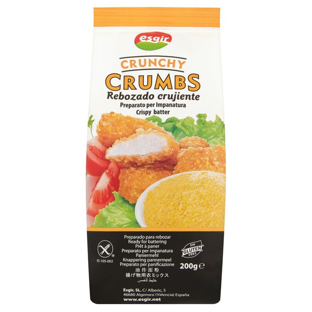 Esgir Gluten Free Crunchy Crumbs 200g - British product