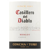 Casillero del Diablo Merlot red wine 75cl - British product