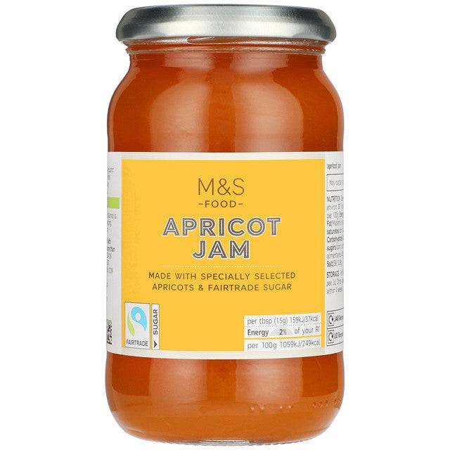 M&S apricot jam 454g - British product