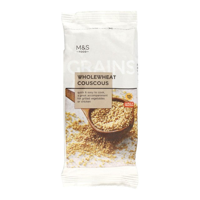 M&S wholewheat couscous 500g, imported from the UK