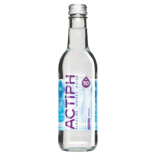 ACTIPH Alkaline Ionised Water 330ml - British product