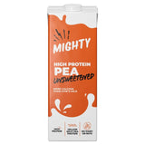 Mighty pea milk alternative unsweetened long life 1L, imported from the UK