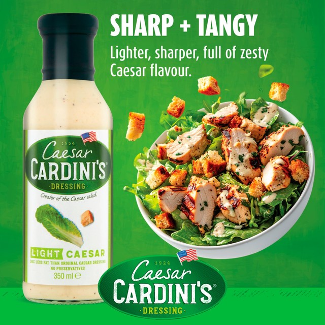 Cardini's Light Caesar Salad Dressing 350ml - British product
