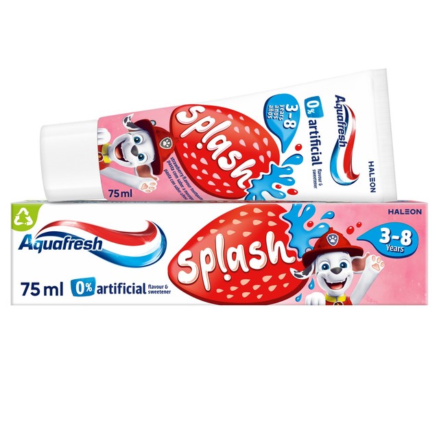 Aquafresh Paw Patrol Splash toothpaste 75ml - British product