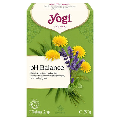 Yogi Tea Organic Alkaline Herbs Herbal Tea Bags 17 Pack