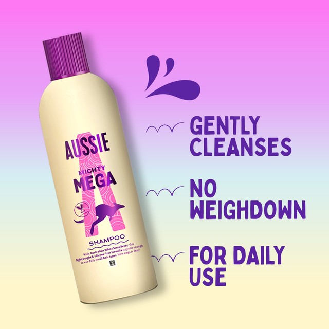 Aussie Mega Hair Shampoo 400ml - British product