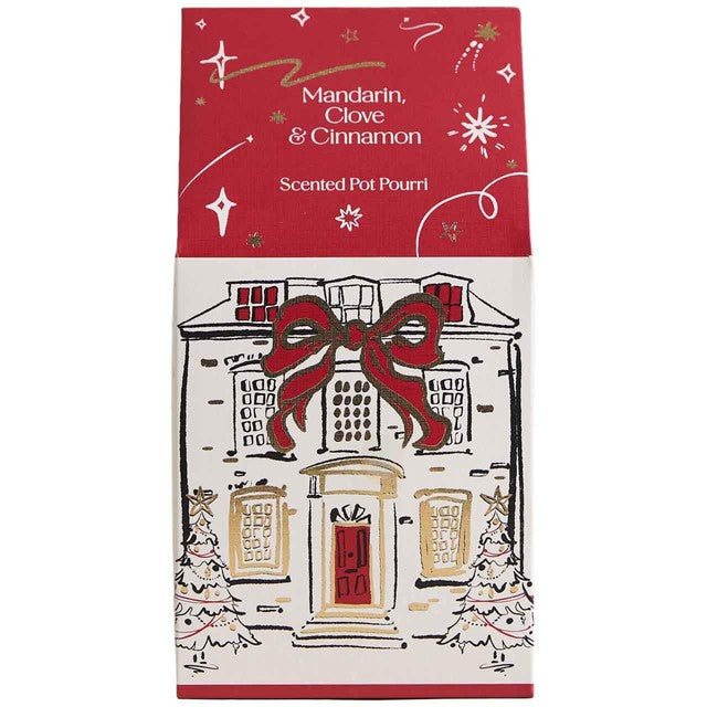 M&S Mandarin Clove and Cinnamon Pot Pourri Red Mix, imported from the UK