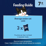Felix Senior 7+ Mixed in Jelly cat food 40 x 85g - British product