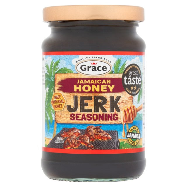 Grace honey jerk seasoning 330ml, UK version