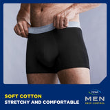 TENA men's black incontinence boxers size medium (British brand)