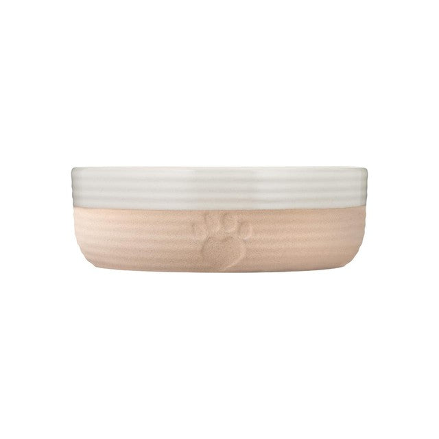 Mason Cash Heart Paw dog bowl 15cm, imported from the UK
