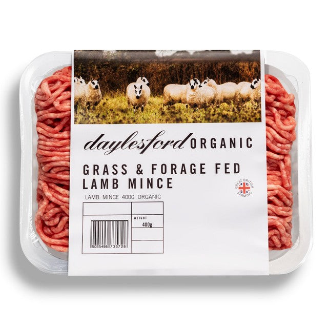 Daylesford Organic pastured lamb mince 400g - British product