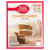 Betty Crocker carrot cake mix 425g - British product