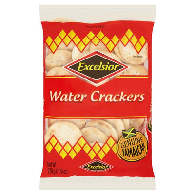 Excelsior Water Crackers Biscuits 220g