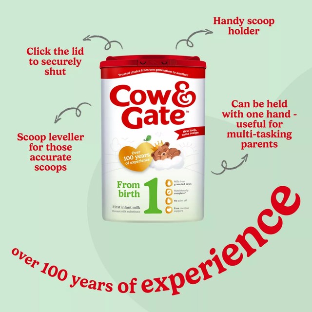 Cow & Gate first infant milk formula 800g - British product