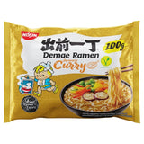 Nissin Demae Ramen Japanese Curry instant noodles 100g, imported from the UK