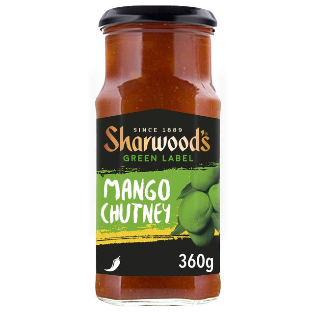 Sharwood's Green Label Mango Chutney 360g (British brand)