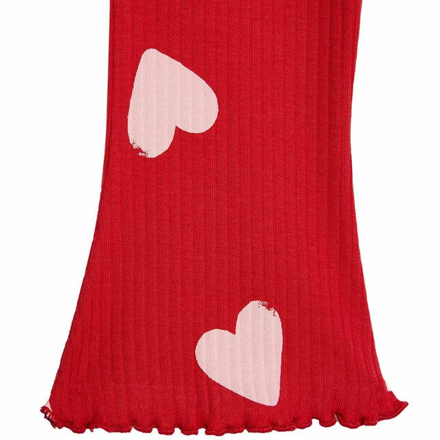 M&S red baby outfit two-piece set for 9-12 months, UK version