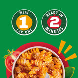 Dolmio Meatballs Fusilli microwave pasta meal 250g - British product