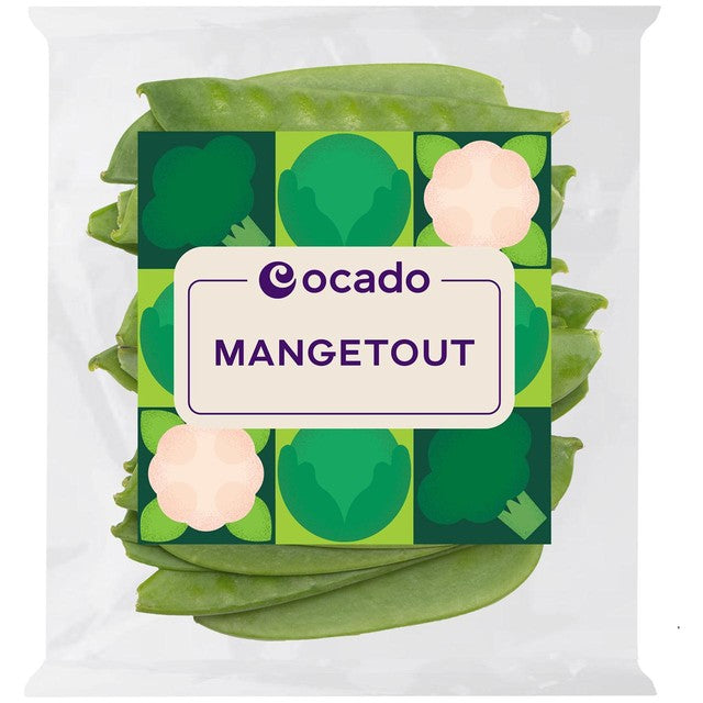 Ocado Mangetout Peas 80g, imported from the UK