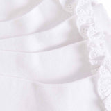 M&S girls frill socks white size 6-8 small, imported from the UK