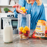 Pack'd organic sweet chopped frozen mango 300g, imported from the UK