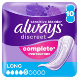 Always incontinence pads long 10 pack - British product
