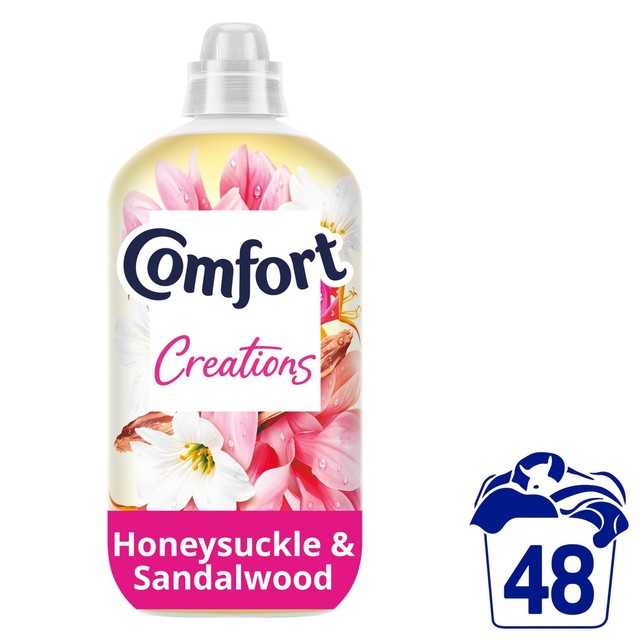 Comfort Honeysuckle and Sandalwood fabric conditioner 1.4L - British product