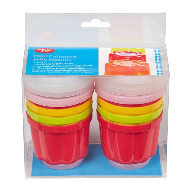 Tala mini coloured jelly moulds 150ml (British brand)