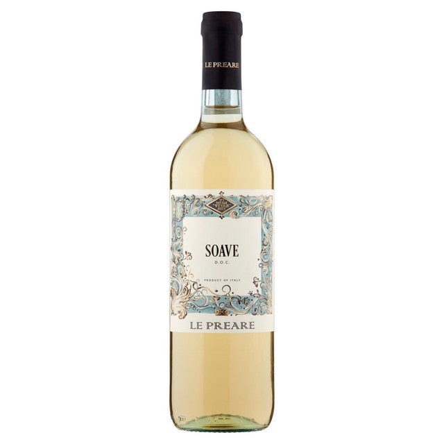 La Preare Soave DOC white wine 75cl, UK version