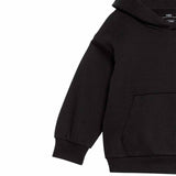 M&S Boys Cotton Rich Plain Hoodie Black 3-4 Years, imported from the UK
