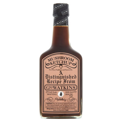Geo Watkins Mushroom Ketchup Umami Sauce 190ml