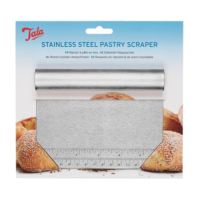 Tala Pastry and Dough Scraper Stainless Steel Baking Utensil