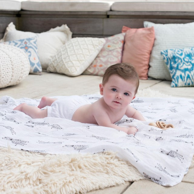 Aden + Anais Safari Babes muslin swaddles pack of 4 - British product