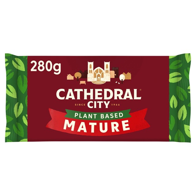 Cathedral City dairy free plant based cheese block 280g - British product