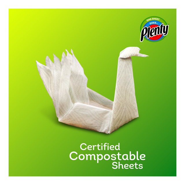 Plenty Original kitchen roll 4 pack, imported from the UK