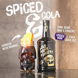 Dead Man's Fingers spiced rum 70cl - British product