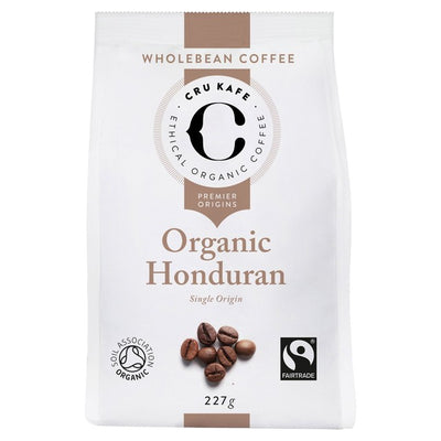 Cru Kafe Organic Fairtrade Honduran Coffee Beans 227g