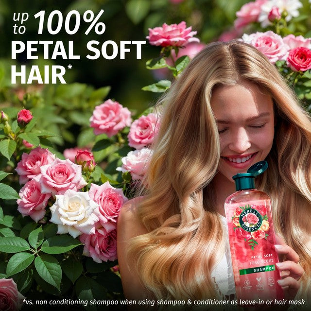 Herbal Essences Rose Petal Soft Shampoo 350ml, UK version