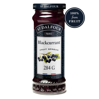 St Dalfour Blackcurrant Fruit Spread 284g