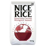 Nice Rice Wholegrain Basmati Rice 500g, imported from the UK